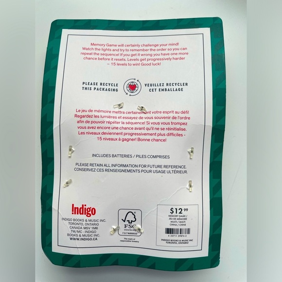 Lot of 4 - Rubix cube, Monopoly, Dominos and Simon (NWT & USED) - Picture 8 of 12